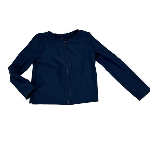Baby Gap Blue Rash Guard size 4 Zip Front - Picture 1 of 6